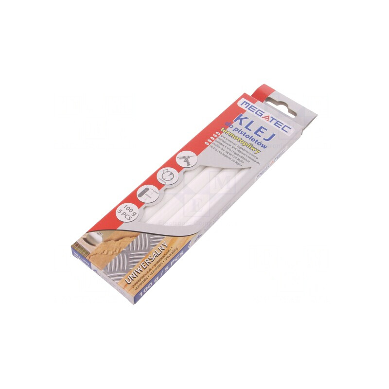 Adeziv Termofuzibil Alb Ø 11mm x 200mm | Electronic-mag.ro | Componente Electronice