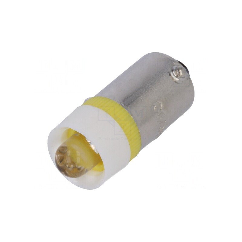 Lampă LED Galbenă 24V BA9S | Electronic-mag.ro | Componente Electronice