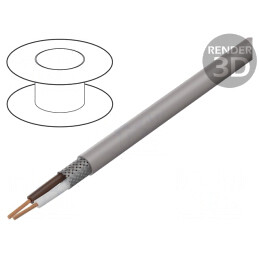Cablu UNITRONIC LiHCH 2x0,14mm2 PO Gri-Bej 60V Fără Halogen | Electronic-mag.ro | Componente Electronice