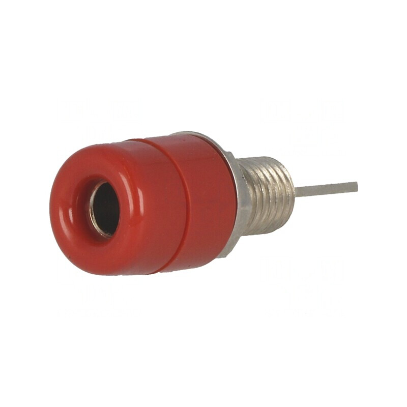 Soclu Banană 4mm Roșu pentru Panou | Electronic-mag.ro | Componente Electronice Soclu Banană 4mm Roșu pentru Panou | Electronic-mag.ro | Componente Electronice