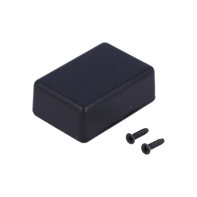 Carcasă universală ABS neagră 35x50x17mm IP54 | Electronic-mag.ro | Componente Electronice