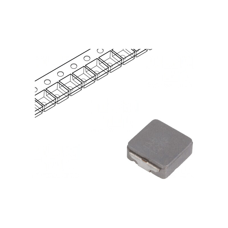 Inductor SMD 15uH 6.25A 40.9mΩ ±20% 10.3x10.3x4mm | Electronic-mag.ro | Componente Electronice Inductor SMD 15uH 6.25A 40.9mΩ ±20% 10.3x10.3x4mm | Electronic-mag.ro | Componente Electronice