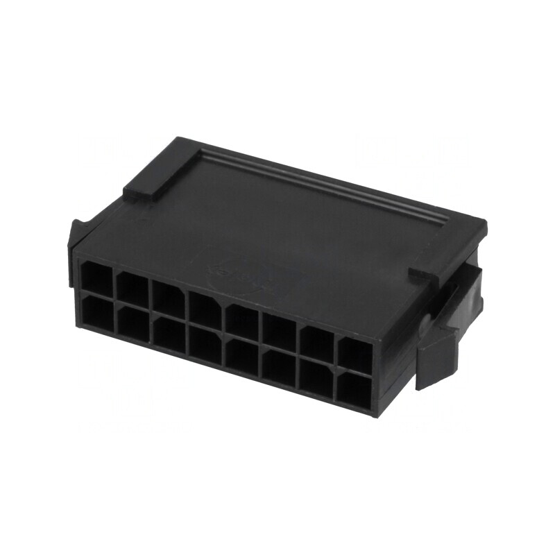 Mufă Micro-Fit 3.0 3mm 16 PIN fără contacte | Electronic-mag.ro | Componente Electronice