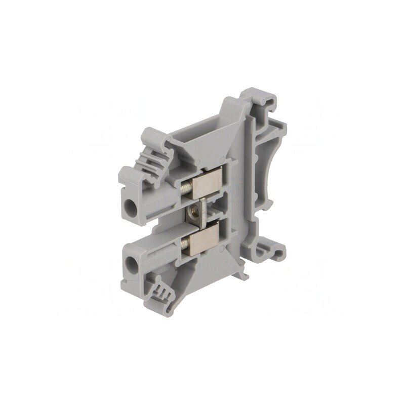 Conector de Șine 0,2-4mm2 2 Piste Gri 6,2mm | Electronic-mag.ro | Componente Electronice