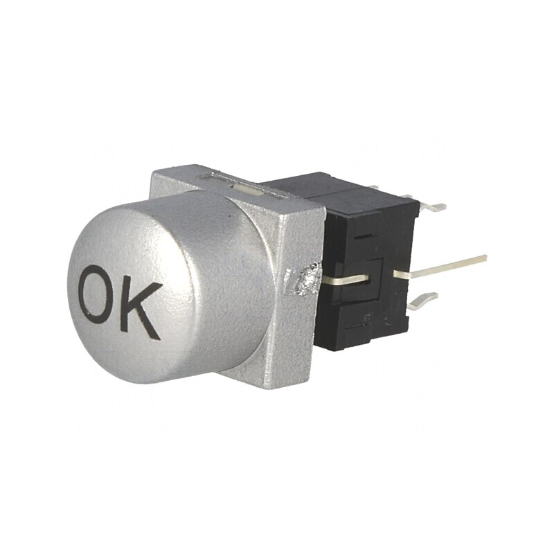 Comutator tastatură săgeată DPDT argintiu 0,1A 30VDC | Electronic-mag.ro | Componente Electronice