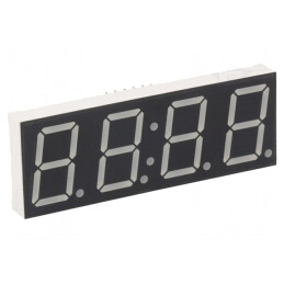 LED Afișaj 7 Segmente 20.4mm 4 Digits Galben-Verde | Electronic-mag.ro | Componente Electronice
