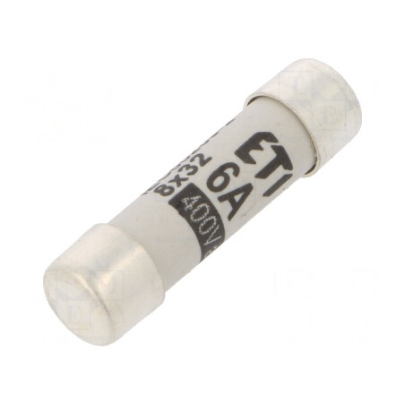 Siguranță cilindrică industrială gG 6A 400VAC | Electronic-mag.ro | Componente Electronice