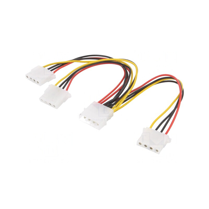 Cablu de alimentare Molex 0,15m (1 tată, 3 mamă) | Electronic-mag.ro | Componente Electronice Cablu de alimentare Molex 0,15m (1 tată, 3 mamă) | Electronic-mag.ro | Componente Electronice