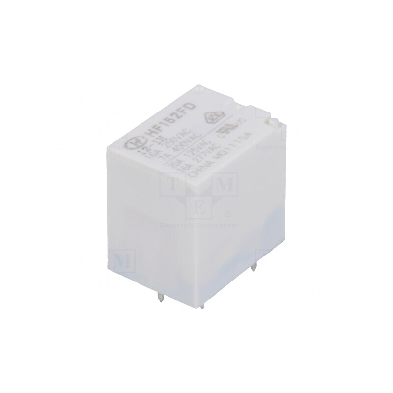 Releu Electromagnetic SPST-NO 12VDC 20A | Electronic-mag.ro | Componente Electronice