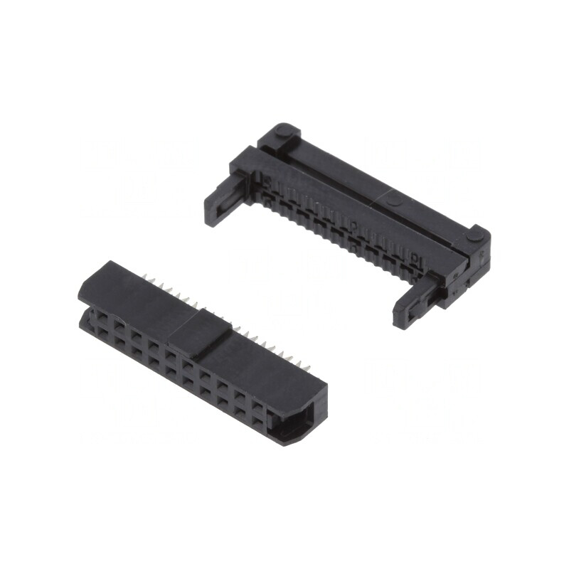 Mufă IDC Mamă 20 PIN Aurită 1mm | Electronic-mag.ro | Componente Electronice