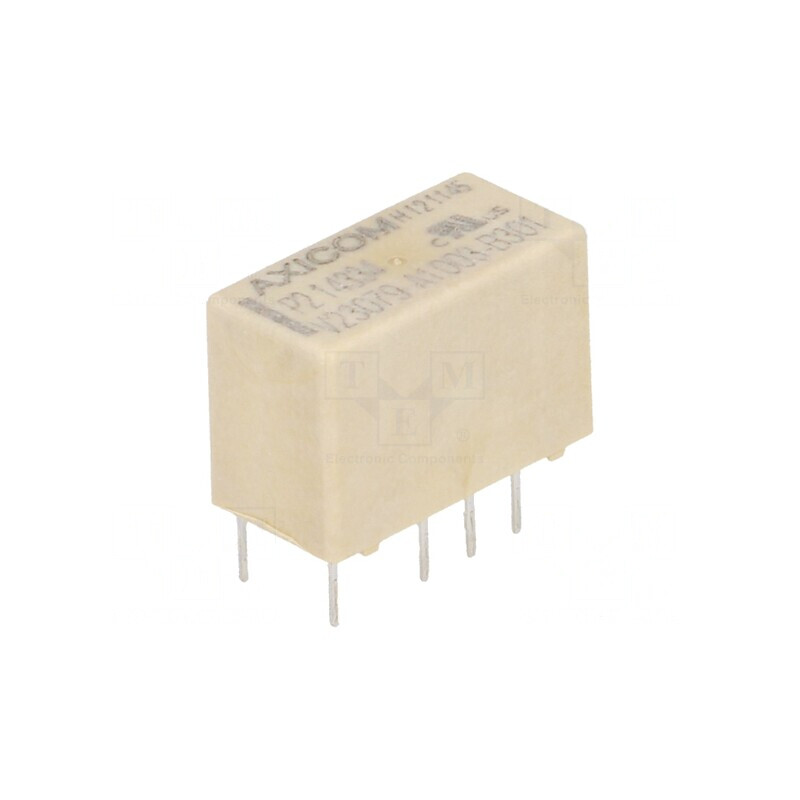 Releu electromagnetic DPDT 12VDC 2A THT | Electronic-mag.ro | Componente Electronice