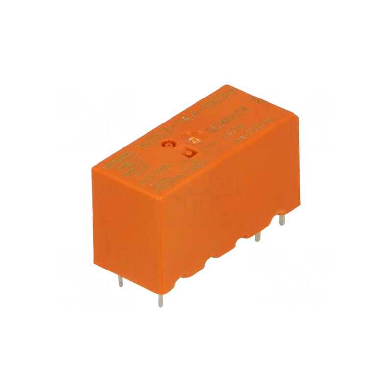 Releu Electromagnetic SPST-NO 24VDC 16A | Electronic-mag.ro | Componente Electronice