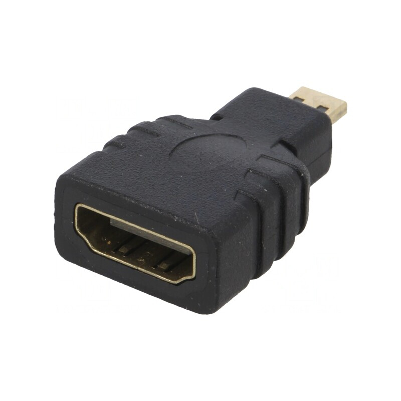 Adaptor HDMI 1.4 la Micro HDMI Negru | Electronic-mag.ro | Componente Electronice