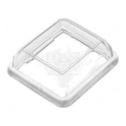 Capac Transparent 24x21mm Seria 8650 | Electronic-mag.ro | Componente Electronice