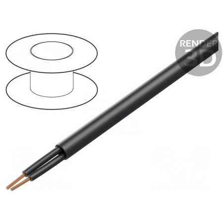 Cablu ÖLFLEX® ROBUST 210 2x0,5mm2 300V/500V Cu | Electronic-mag.ro | Componente Electronice