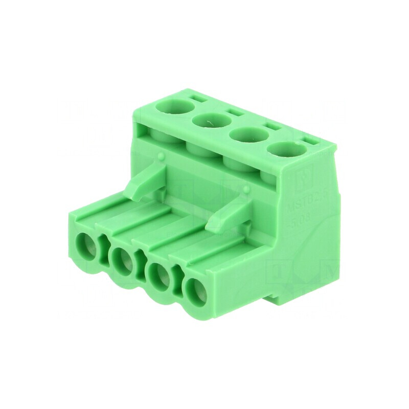 Regletă Conexiuni Deconectabilă 5,08mm 4 Piste Drept Mufă | Electronic-mag.ro | Componente Electronice