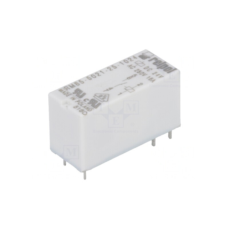 Releu Electromagnetic SPST-NO 24VDC 16A 250VAC PCB | Electronic-mag.ro | Componente Electronice