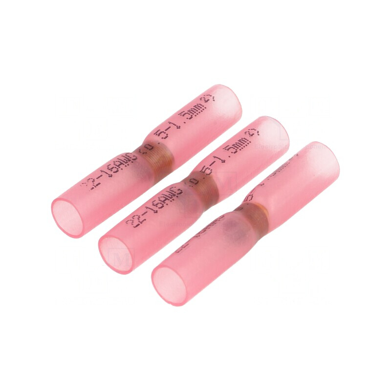 Manșoane de Îmbinare cu Autolipire Izolată 0.5-1.5mm2 Set | Electronic-mag.ro | Componente Electronice Manșoane de Îmbinare cu Autolipire Izolată 0.5-1.5mm2 Set | Electronic-mag.ro | Componente Electronice