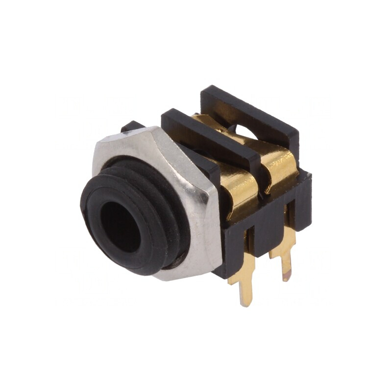 Soclu Jack 3,5mm Mono Mamă cu Întrerupător Dublu | Electronic-mag.ro | Componente Electronice
