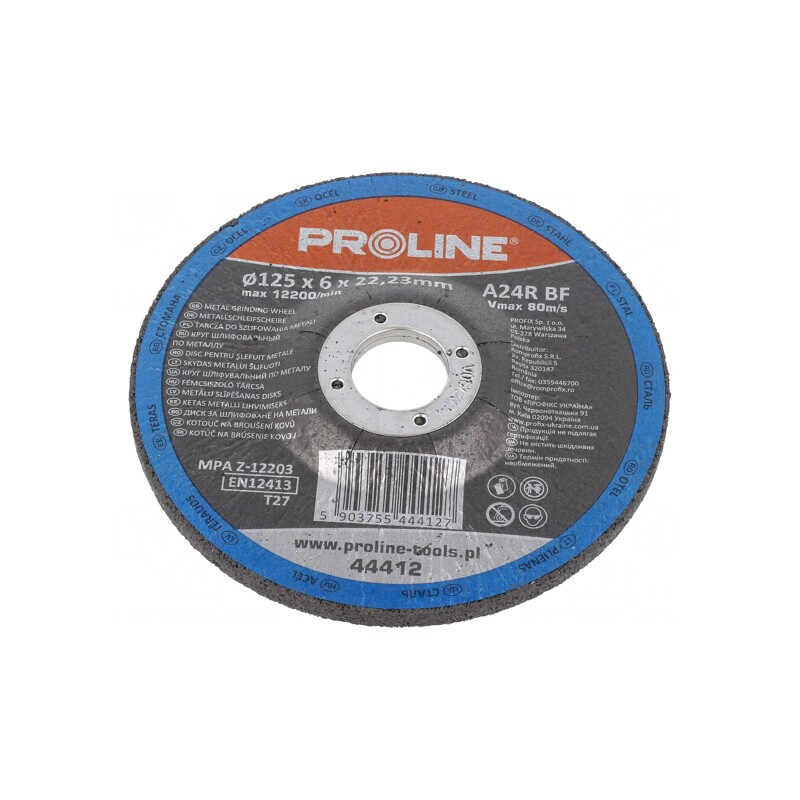 Disc de șlefuire metal 125mm 6mm | Electronic-mag.ro | Componente Electronice