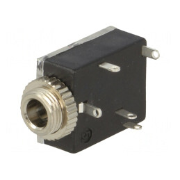 Soclu Jack 3,5mm Mamă Stereo cu Dublu Întrerupător | Electronic-mag.ro | Componente Electronice