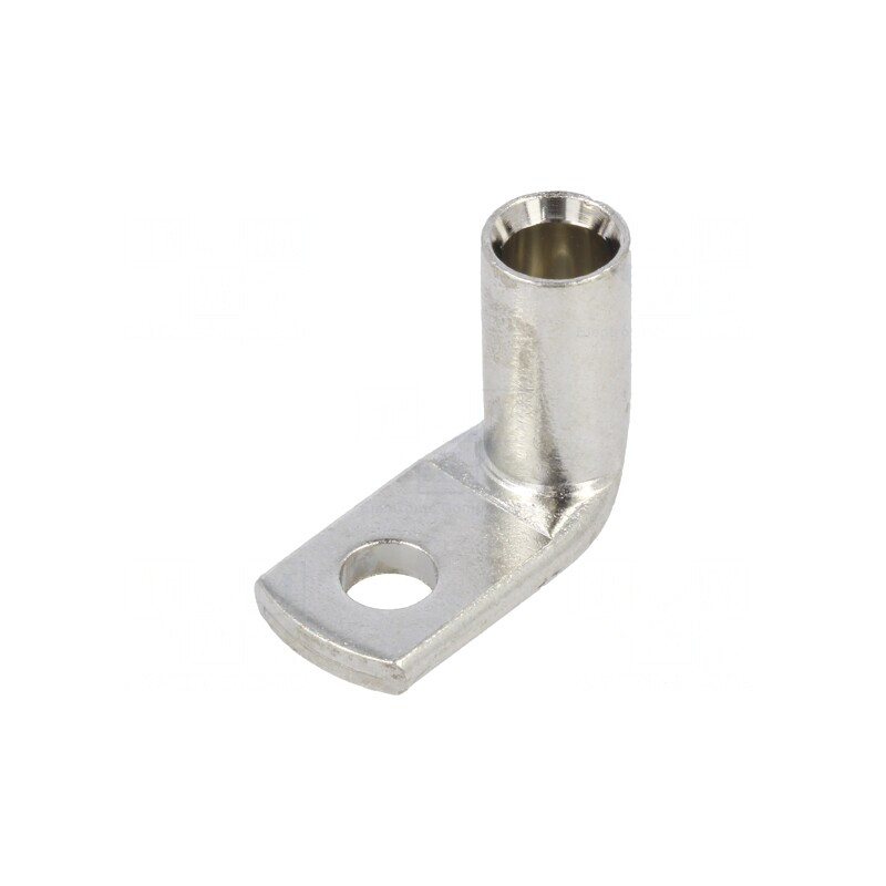 Vârf Inelar Tubular M6 25mm2 Crimpat 90° | Electronic-mag.ro | Componente Electronice