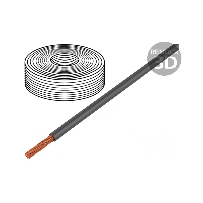Cablu Electric LifY 1x1mm2 Cu PVC Gri | Electronic-mag.ro | Componente Electronice