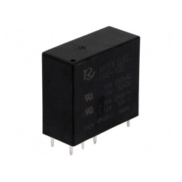 Releu Electromagnetic DPDT 12VDC 5A | Electronic-mag.ro | Componente Electronice