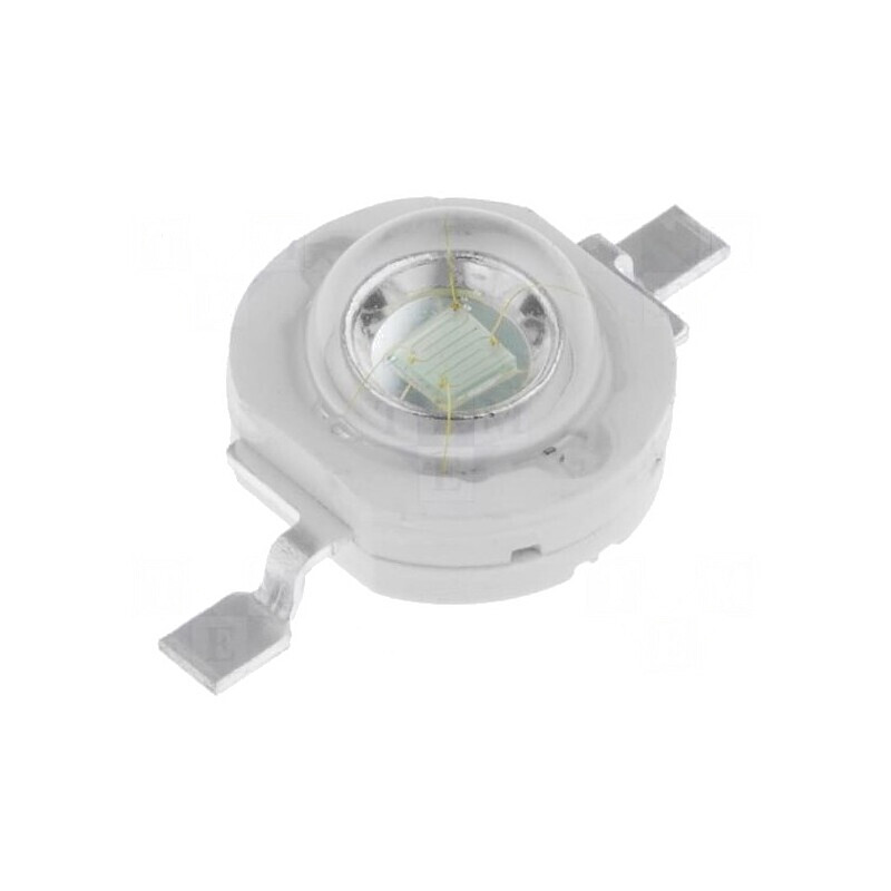 LED Verde 3W 130lm 140° 700mA 525nm 3,5-4,5V | Electronic-mag.ro | Componente Electronice