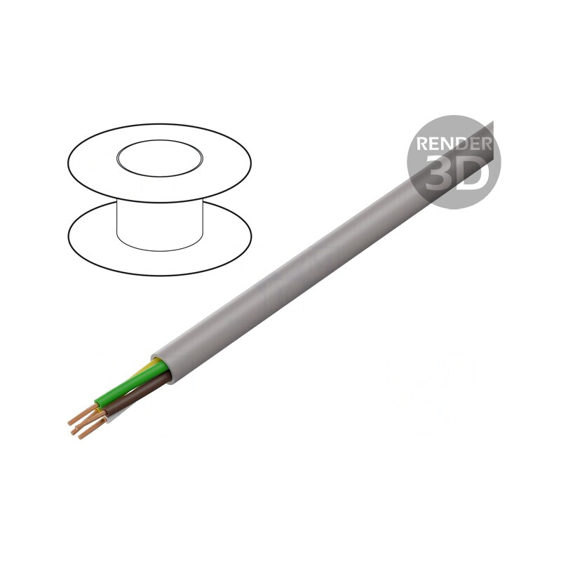 Cablu UNITRONIC LiHH 4x0,5mm2 60V Neecranat | Electronic-mag.ro | Componente Electronice