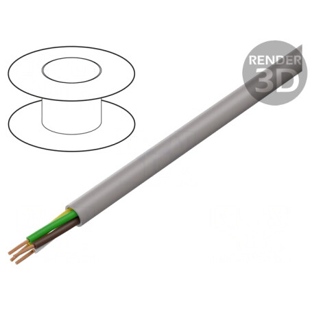 Cablu UNITRONIC LiHH 4x0,5mm2 60V Neecranat | Electronic-mag.ro | Componente Electronice