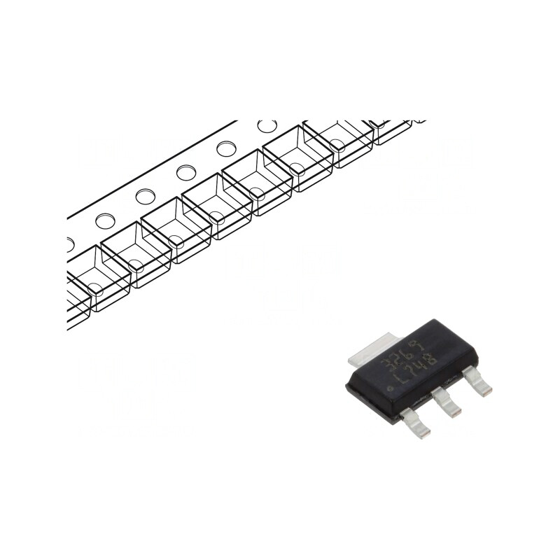 Stabilizator de Tensiune LDO 12V 0.5A SOT223 | Electronic-mag.ro | Componente Electronice