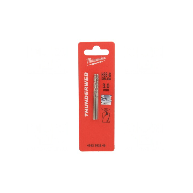 Burghiu Metal 3mm HSS-G 2buc | Electronic-mag.ro | Componente Electronice