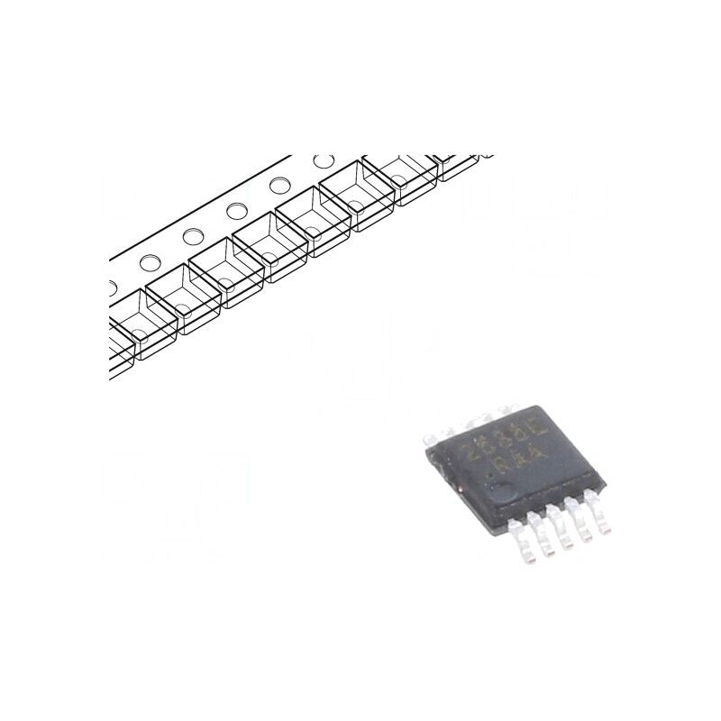 Comutator Analogic SPDT 2 Canale MSOP10 1.65-5.5V Rola/Banda | Electronic-mag.ro | Componente Electronice