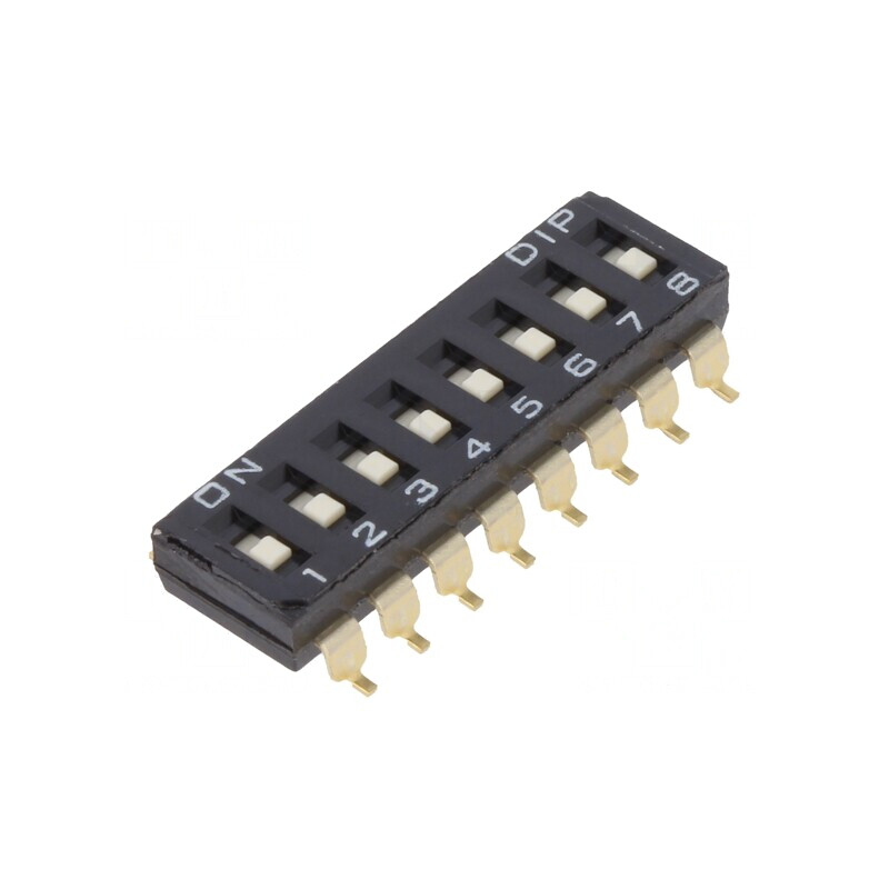 Comutator DIP-SWITCH ON/OFF 2 Pozitii SMD | Electronic-mag.ro | Componente Electronice