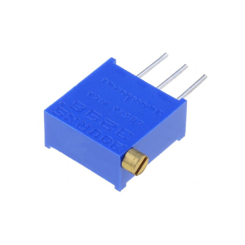 Potentiometru Multitura 10kΩ 500mW THT ±10% | Electronic-mag.ro | Componente Electronice