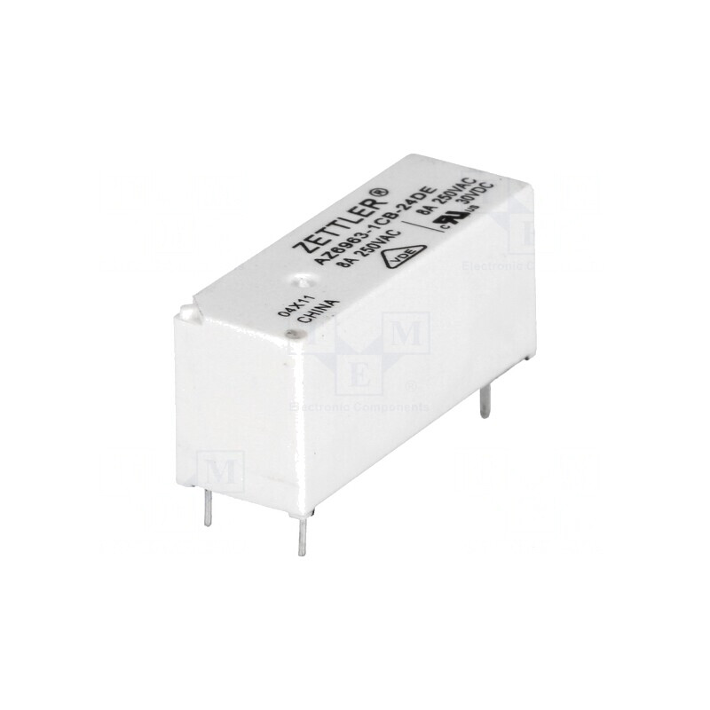 Releu Electromagnetic SPDT 24VDC 8A PCB | Electronic-mag.ro | Componente Electronice