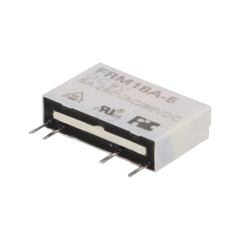 Releu Electromagnetic SPST-NO 9VDC 5A | Electronic-mag.ro | Componente Electronice
