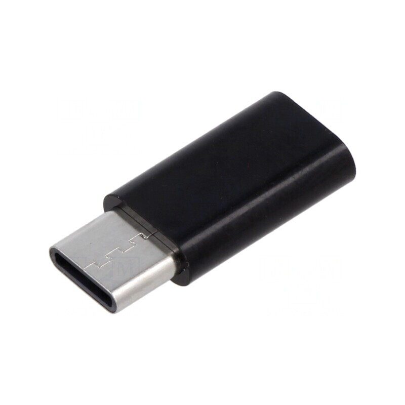 Adaptor USB 3.1 Micro USB B și USB C Negru | Electronic-mag.ro | Componente Electronice Adaptor USB 3.1 Micro USB B și USB C Negru | Electronic-mag.ro | Componente Electronice