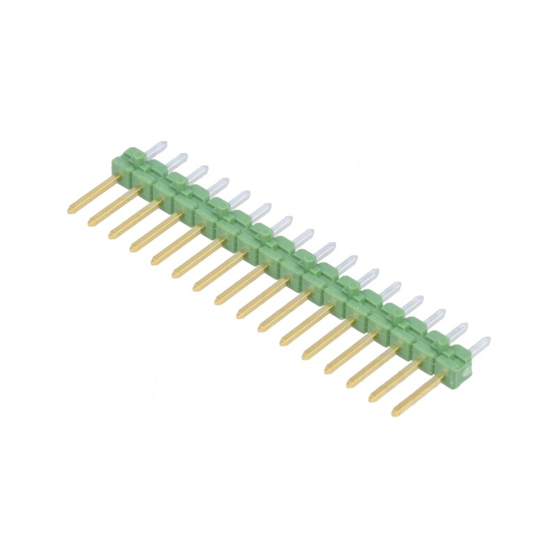 Şir Pini 16-Pin Drept 2,54mm AMPMODU MOD II Tată | Electronic-mag.ro | Componente Electronice
