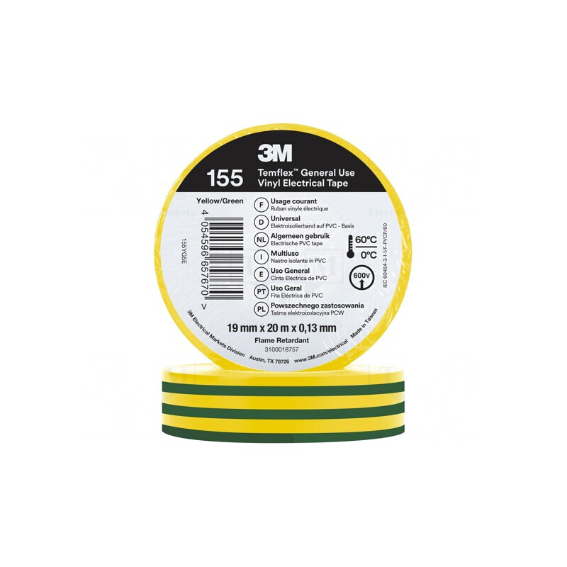 Bandă Electroizolantă Galben-Verde 19mm x 20m | Electronic-mag.ro | Componente Electronice Bandă Electroizolantă Galben-Verde 19mm x 20m | Electronic-mag.ro | Componente Electronice