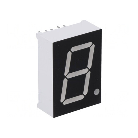Afișaj LED cu 7 Segmente 20.4mm Albastru | Electronic-mag.ro | Componente Electronice