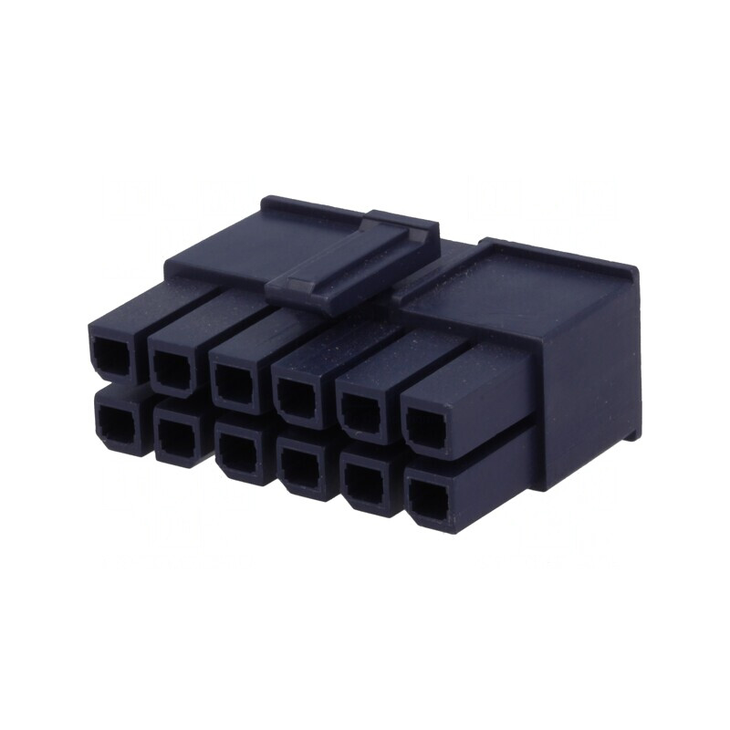 Mufă mamă Mega-Fit 5,7mm 12 pini 23A | Electronic-mag.ro | Componente Electronice