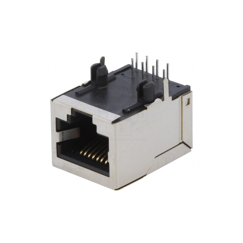 Soclu RJ45 Cat5e Ecranat 8p8c THT Unghi | Electronic-mag.ro | Componente Electronice Soclu RJ45 Cat5e Ecranat 8p8c THT Unghi | Electronic-mag.ro | Componente Electronice