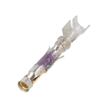 Pin Mamă 16 Alamă Aurit Crimpat TYPE III | Electronic-mag.ro | Componente Electronice