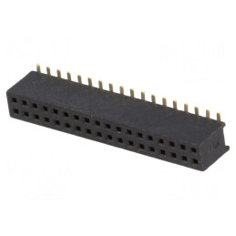 Soclu Pini Mamă 36 Pini 1,27mm SMT 2x18 | Electronic-mag.ro | Componente Electronice