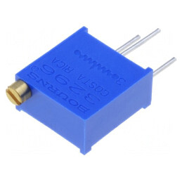 Potentiometru Multitura 20kΩ 500mW THT ±10% | Electronic-mag.ro | Componente Electronice