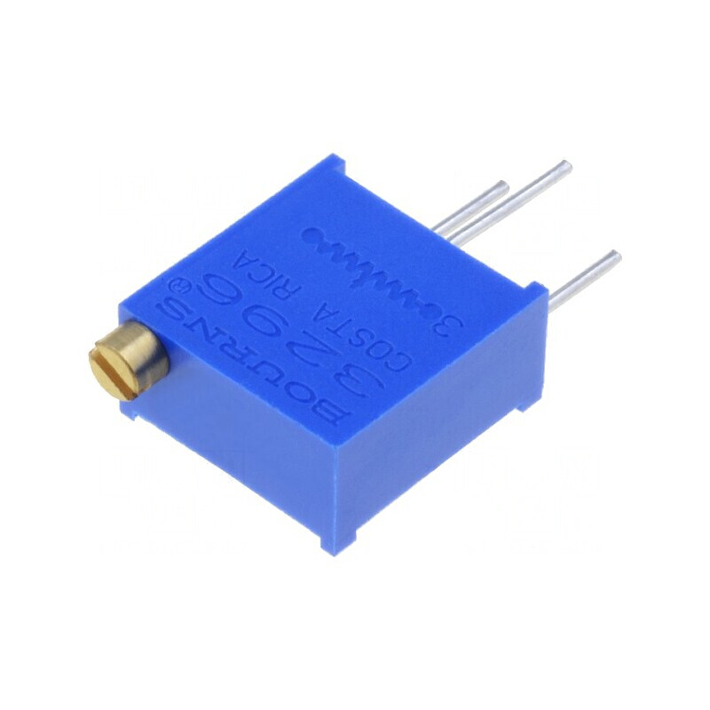 Potentiometru Multitura 20kΩ 500mW THT ±10% | Electronic-mag.ro | Componente Electronice