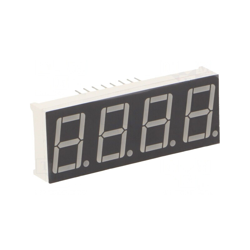 Afișaj LED 7 Segmente 14.2mm 4 Digite Roșu/Verde | Electronic-mag.ro | Componente Electronice Afișaj LED 7 Segmente 14.2mm 4 Digite Roșu/Verde | Electronic-mag.ro | Componente Electronice