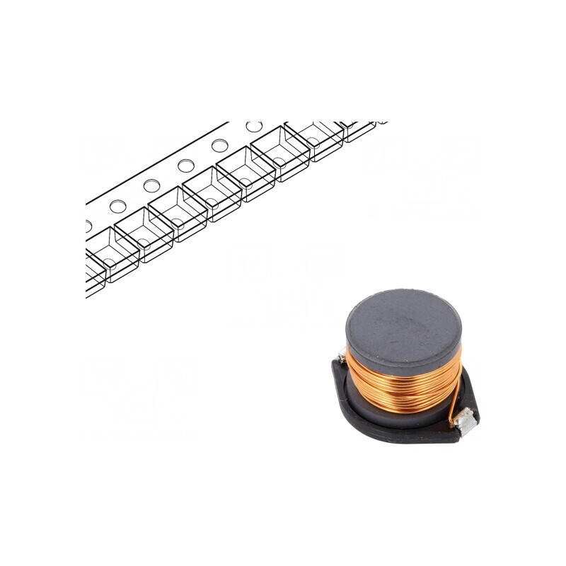 Inductor Ferită SMD 1mH 1,17A 1,2Ω ±20% | Electronic-mag.ro | Componente Electronice